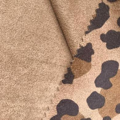 Madness Leopard Faux Suede Fabric